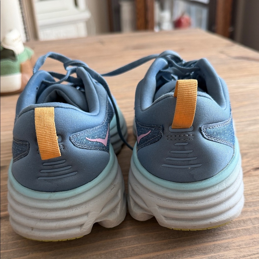 Hoka Sky Blue Athletic Sneakers - Picture 4 of 5